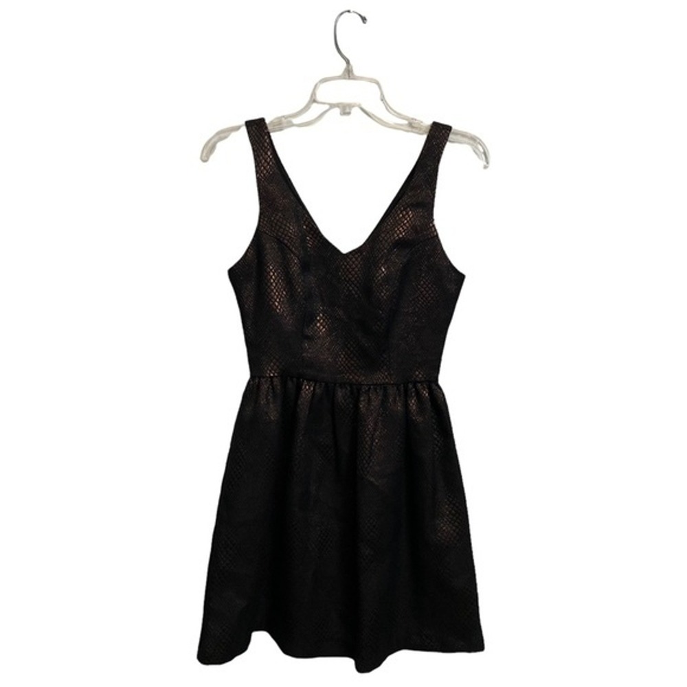 Formal Metallic Sleeveless XS Casual Party Club Dress Sexy Glam Feminine Chic